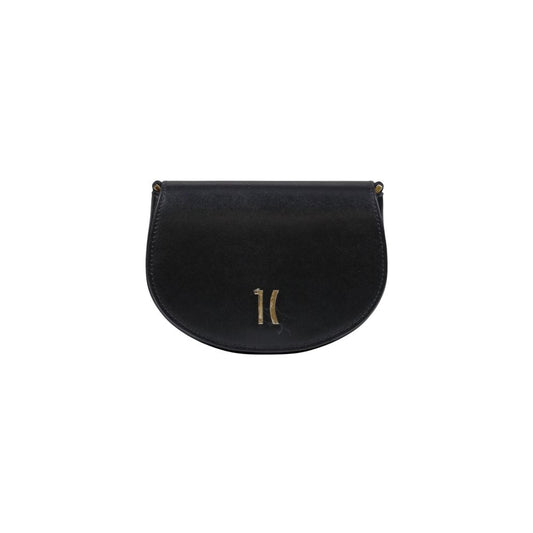 Black Leather Handbag
