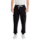 Black Cotton Joggers (Workout Pants)