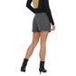 Gray Polyester Shorts