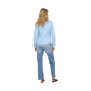 Blue Cotton Blouse
