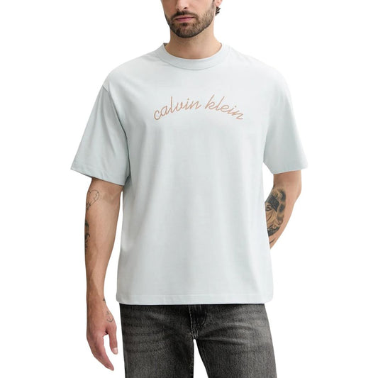 Blue Cotton T-Shirt