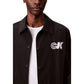 Black Polyester Shell Jacket