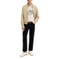Beige Organic Cotton Sweatshirt