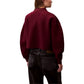 Bordeaux Viscose Bomber