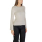 Beige Viscose Sweatshirt