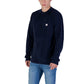 Blue Cotton Sweatshirt