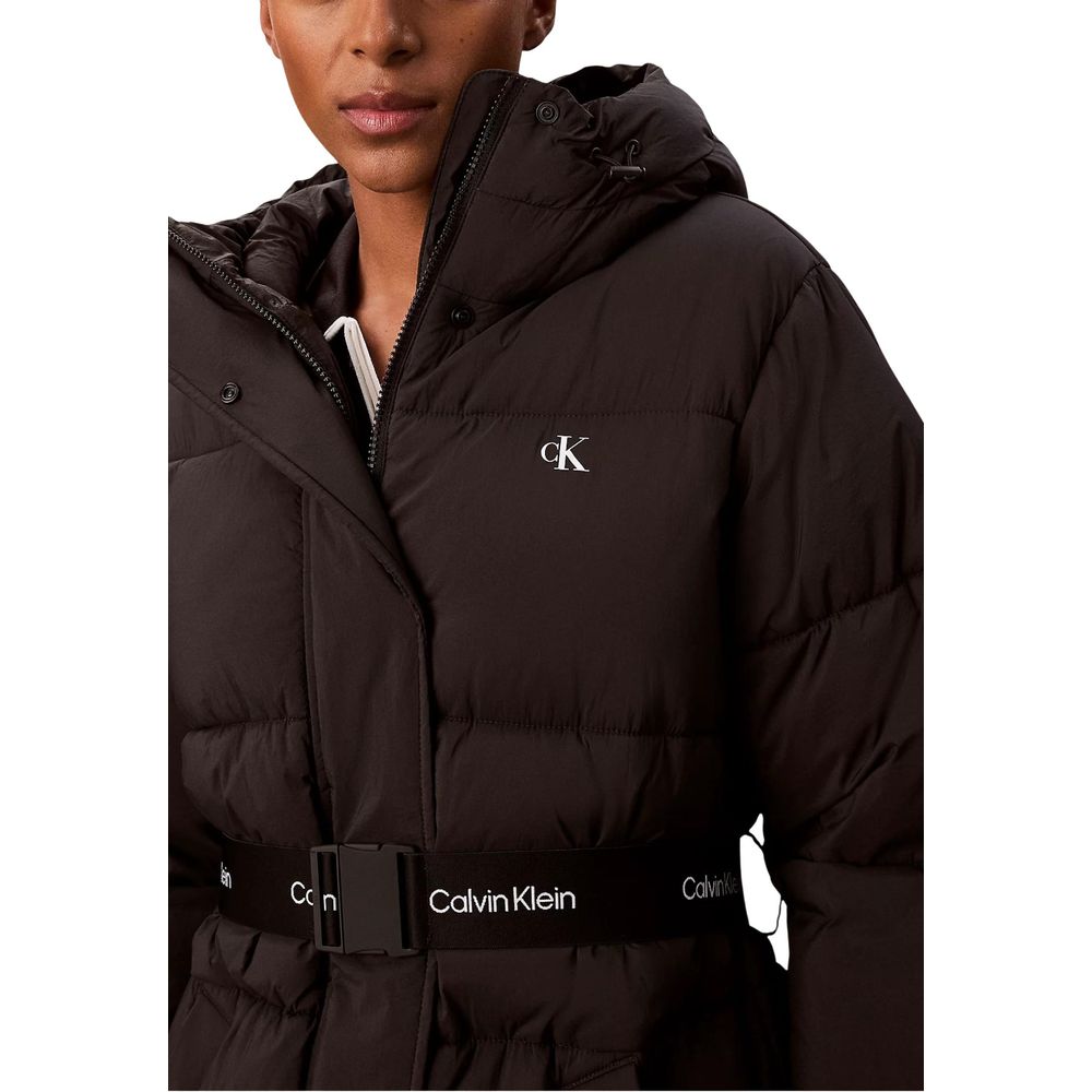 Black Polyamide Coat