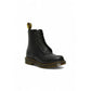 Black Leather Lace-Up Boots