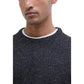 Black Wool Sweatshirt