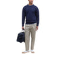 Blue Wool Sweatshirt