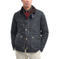 Gray Cotton Shell Jacket