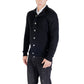 Black Marabou Sweatshirt