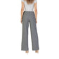 Gray Recycled Polyester Casual Pants