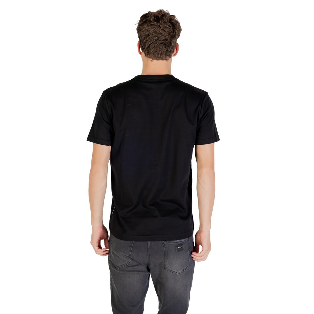 Black And White Cotton T-Shirt