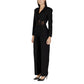 Black Polyester Rompers