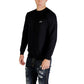 Black Viscose Sweatshirt