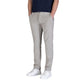 Gray Cotton Casual Pants