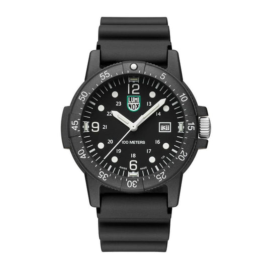 Black Rubber Sport Watch