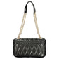 Black Polyurethane Women Handbag