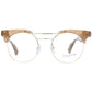 Gold Metal & Plastic Glasses (Frames)