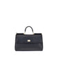 Black Calf Leather Bos Taurus Shoulder Bag