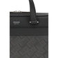 Gray Calf Leather Bos Taurus Briefcase