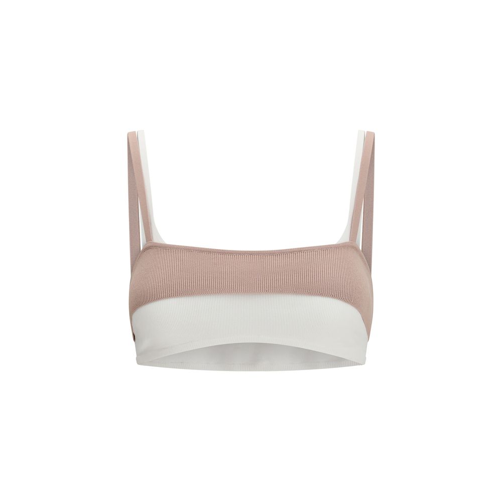 Multicolor Viscose Sport Bra
