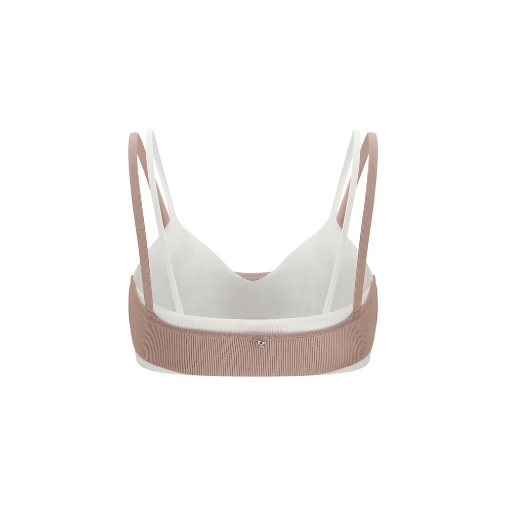 Multicolor Viscose Sport Bra