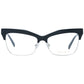 Black Metal & Plastic Glasses (Frames)