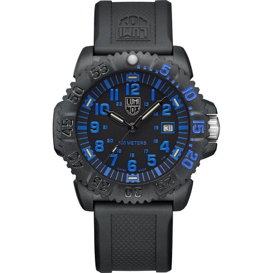 Black Resin Sport Watch