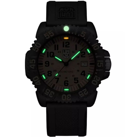 Black Resin Sport Watch