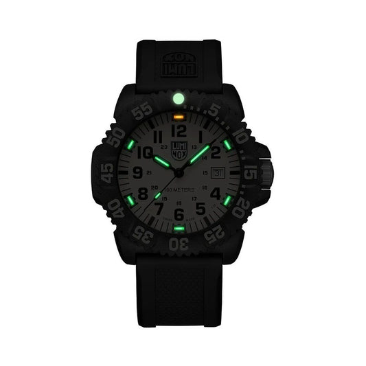Black Resin Sport Watch