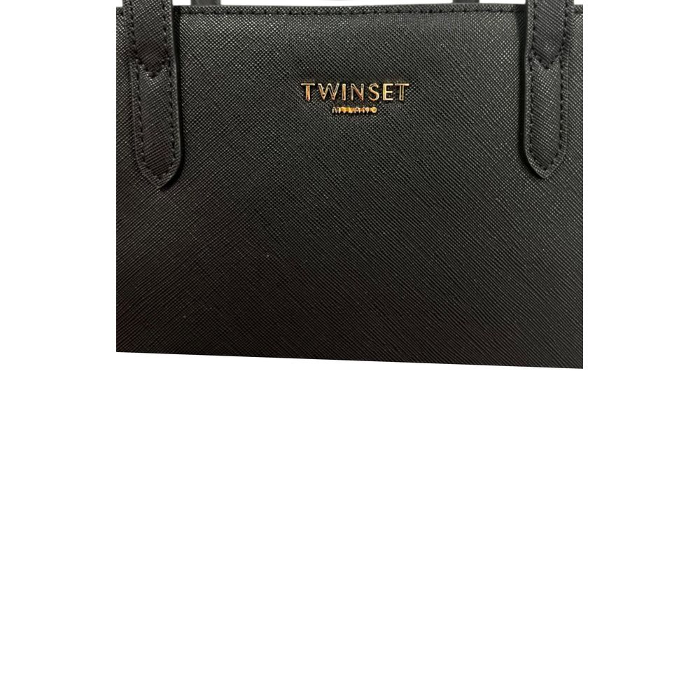 Black PU Women Shoulder Bag