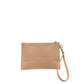 Pink Polyurethane Women Clutch