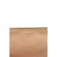 Pink Polyurethane Women Clutch