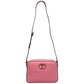 Pink PU Women Crossbody Bag