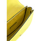 Yellow PU Women Crossbody Bag