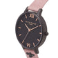 Multicolor Artificial Leather Dress Watch