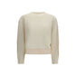 Beige Polyester Sweatshirt