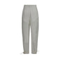 White Polyester Casual Pants