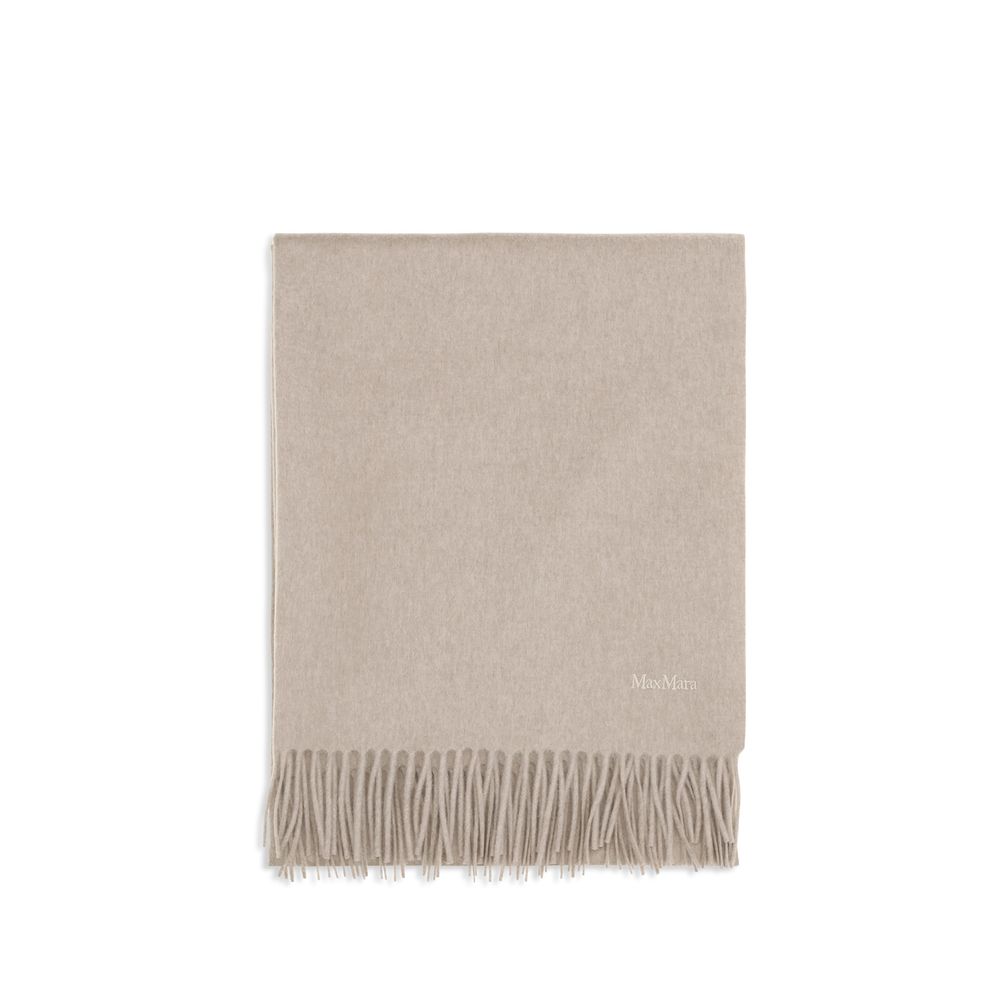 Beige Cashmere Scarf