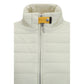 White Polyamide Bomber