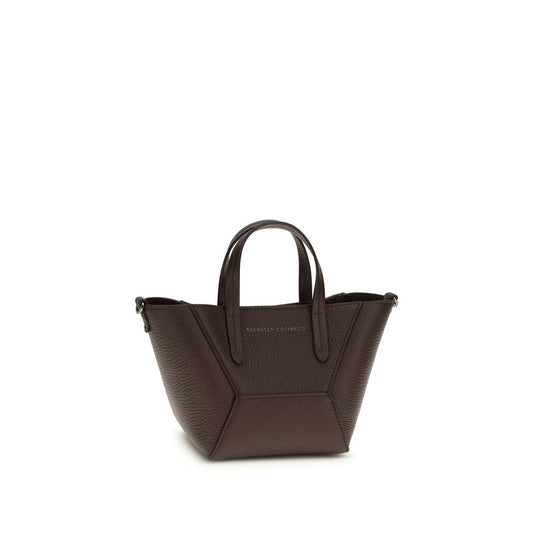 Bordeaux Calf Leather Bos Taurus Shoulder Bag