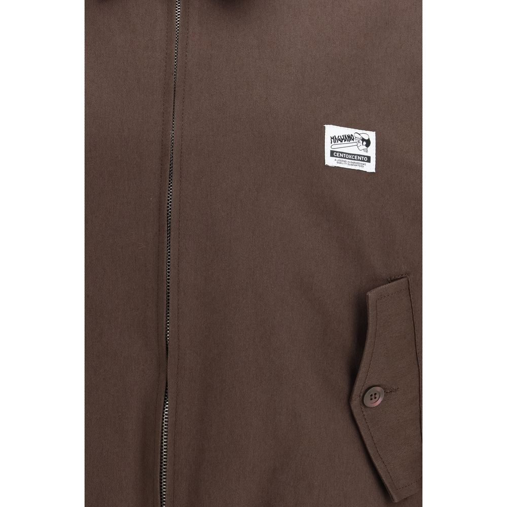 Brown Cotton Bomber