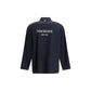 Blue Polyester Coat