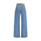 Blue Cotton Jeans Denim