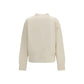 Beige Cotton Sweatshirt