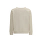 Beige Cotton Sweatshirt