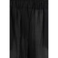 Black Lyocell Casual Pants