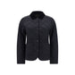 Black Polyester Coat
